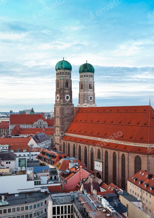 Preview: The Church of Our Lady (Frauenkirche) in Munich.