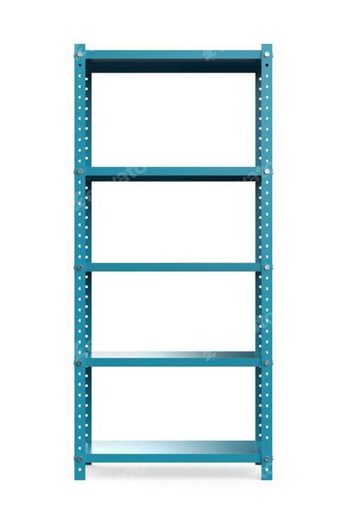 Preview: Metal storage shelves
