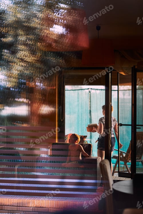 Preview: Interior of a house, family spending time at home