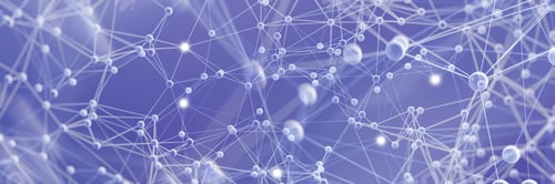 Preview: Molecular structure, abstract science background. 3d illustration