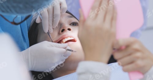Preview: Patient undergo dental treatment in dental clinic