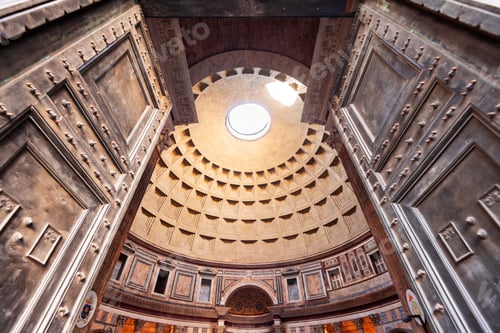 Preview: The Pantheon Doors in Rome, Italy