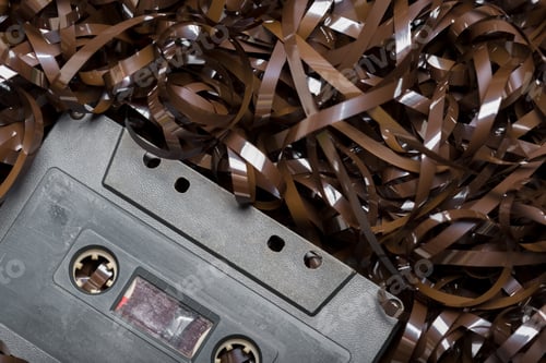 Preview: Cassette tape with pull-out tape