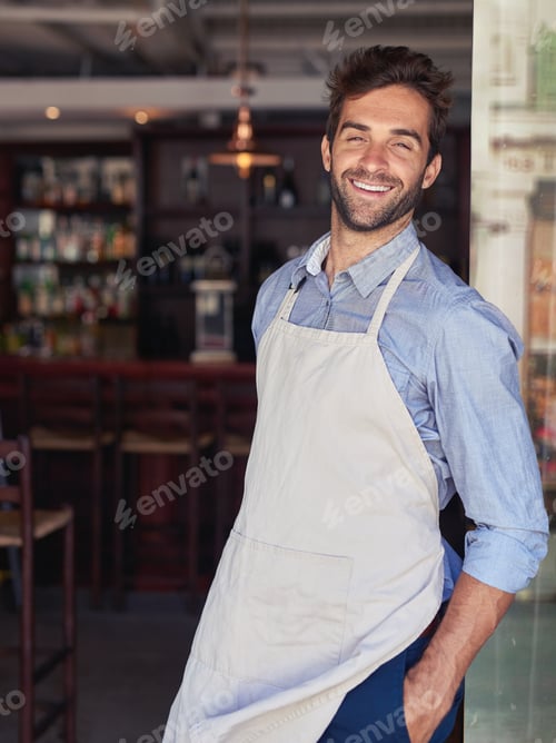 Preview: Welcoming all his customers with a smile