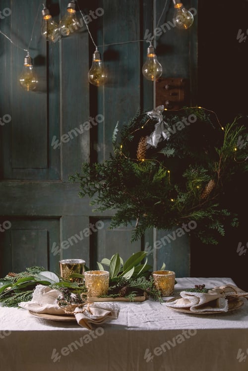 Preview: Christmas or New year table