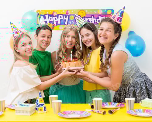 Preview: teenagers at a birthday party
