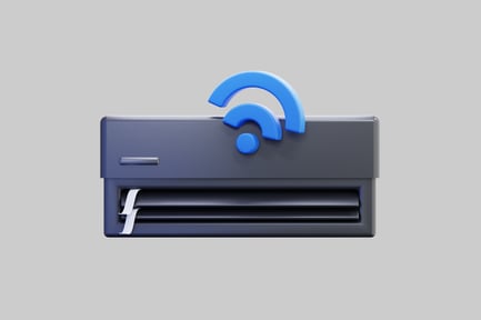 Preview: Wireless printer with paper