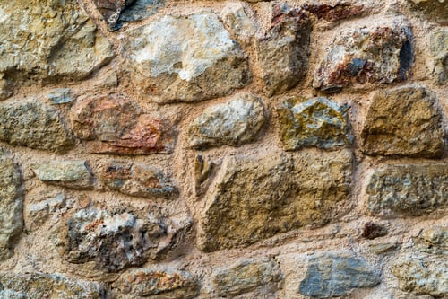 Preview: The Abstract Textured Surface Of An Old Stone Wall For Backgrounds And For Wallpaper