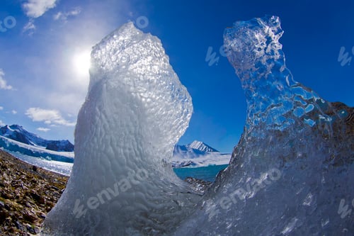 Preview: Glacier Ice, 14 of July Glacier, Norway