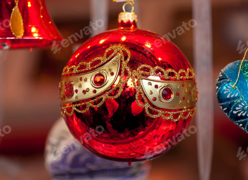 Preview: Christmas red ball