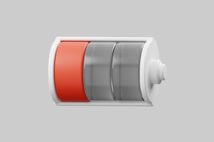 Preview: Low battery indicator concept