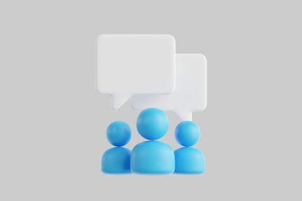 Preview: Social media group discussion icon