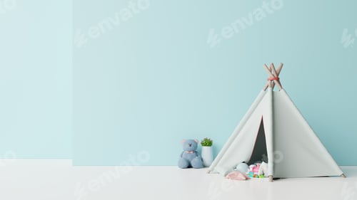 Preview: Mock up in children's playroom.
