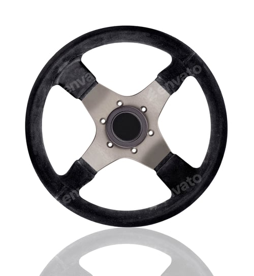 Preview: Steering wheel isolated