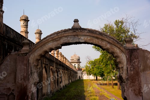 Preview: Bibi Ka Maqbara Tomb, also known as Mini Taj Mahal, Aurangabad, Maharashtra, India