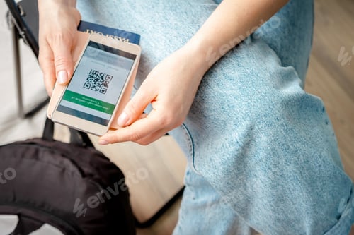 Preview: Travel. Online travel plans with Covid passport and Covid test. Traveling after quarantine, lockdown