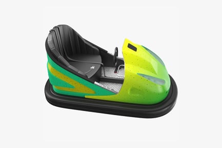 Preview: Green & Yellow Bumper Car Ride