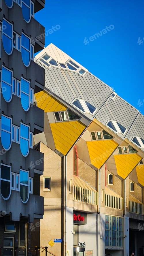 Preview: Iconic Cube Houses in Rotterdam, Netherlands