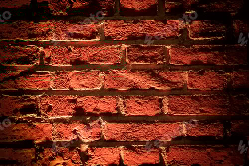 Preview: Texture of a Dark Red Brick Wall