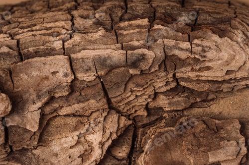 Preview: Wooden background from the bark of a tree close-up