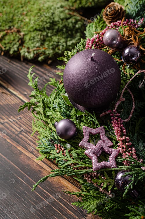 Preview: Christmas decoration wreath