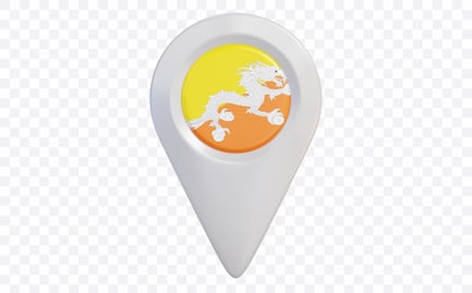 Preview: Bhutan Location Pin