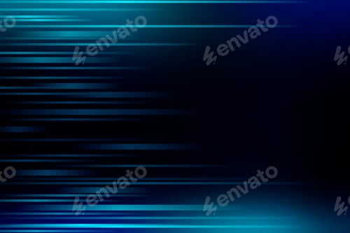 Preview: Speedy streams of light in blue patterned background