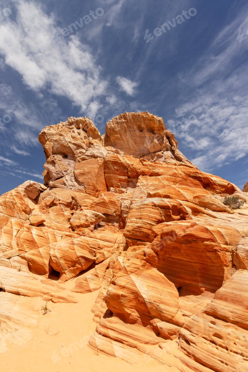 Preview: Sunny landscape in Valley of Fire Park