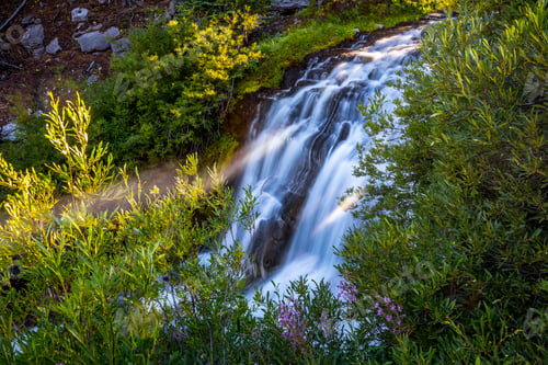 Preview: Afternoon Light On The Kings Creek Cascades In Lassen National Park, California