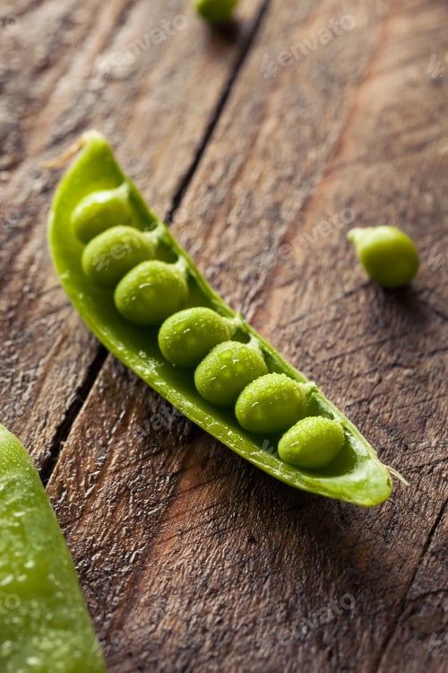 Preview: Organic Green Sugar Snap Peas