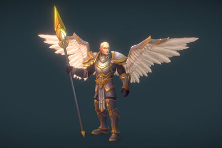 Preview: Angel Male - Hand Painted Series