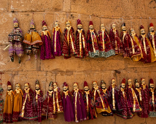 Preview: Rajasthani marionette or puppet, India