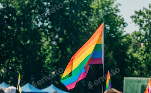 Preview: LGBT flag holds up on rights Pride in Wroclaw, Poland