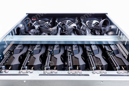 Preview: Bitcoin and cryptocurrency miner - a mining computer