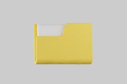 Preview: Minimalist yellow file folder