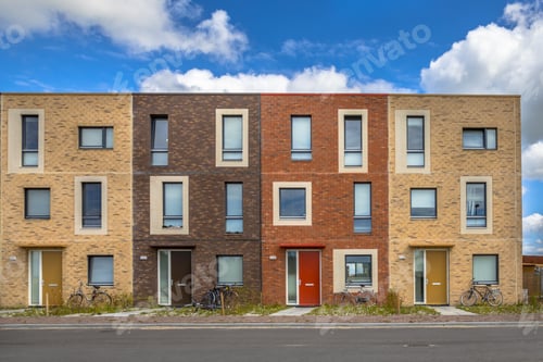Aperçu: Four Modern Social housing apartments