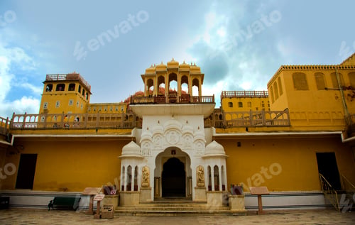 Preview: Inside View of Hawa Mahal Palace of the Winds, Jaipur, Rajasthan