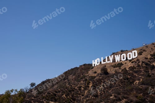 Preview: Hollywood Sign perched on a sunny hillside