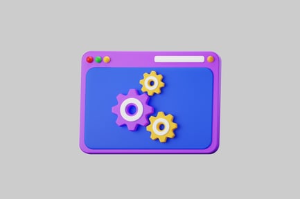Preview: Settings window with gears
