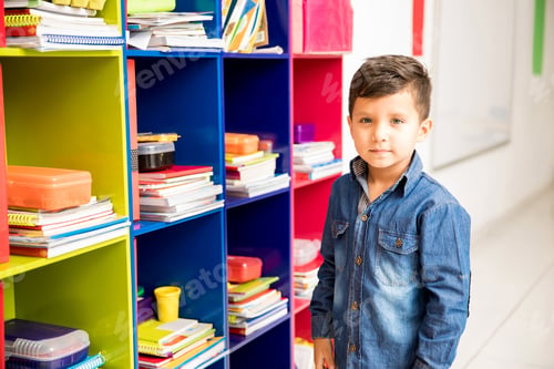 Preview: Good looking boy ready for school