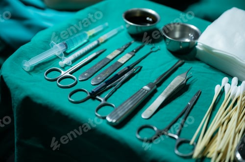 Preview: medical clinic operating room, cosmetic therapy health care treatment surgery clinic