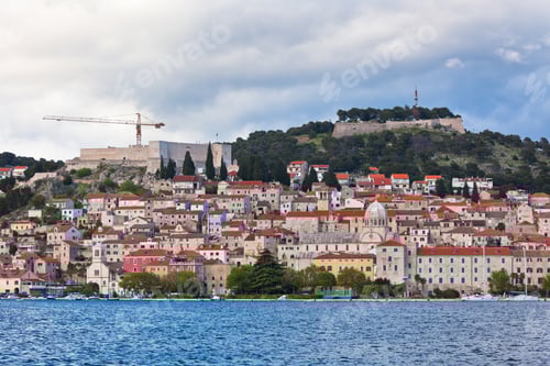 Preview: Sibenik, Croatia view from the sea
