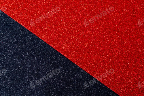 Preview: Red and black wrapping paper background with metallic sheen. Double color red black shiny background