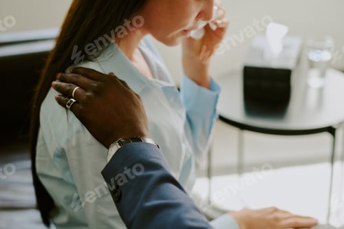 Preview: Offering Comfort to Distressed Colleague in Office