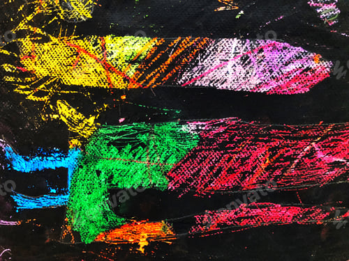 Preview: Colorful kid’s art