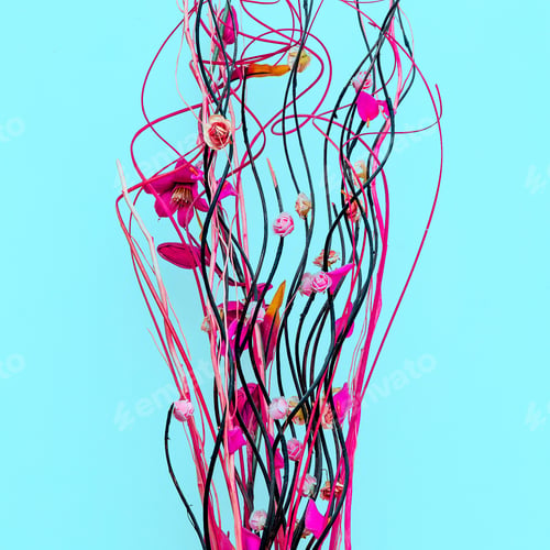 Preview: Minimal decor fashion. Herbarium Flowers.