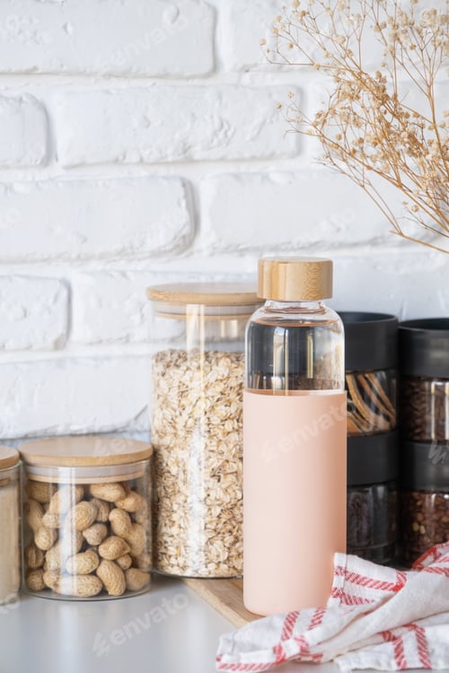 Preview: Reusing Glass Jars To Store Dried Food Living Sustainable Lifestyle At Home