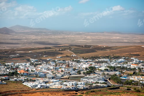 Preview: Teguise city on Lanzarote island