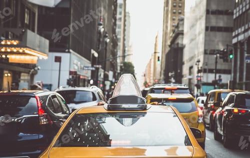 Preview: Yellow cabs in New york city
