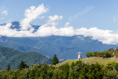 Preview: Taiwan Nantou County Cingjing farm scenery